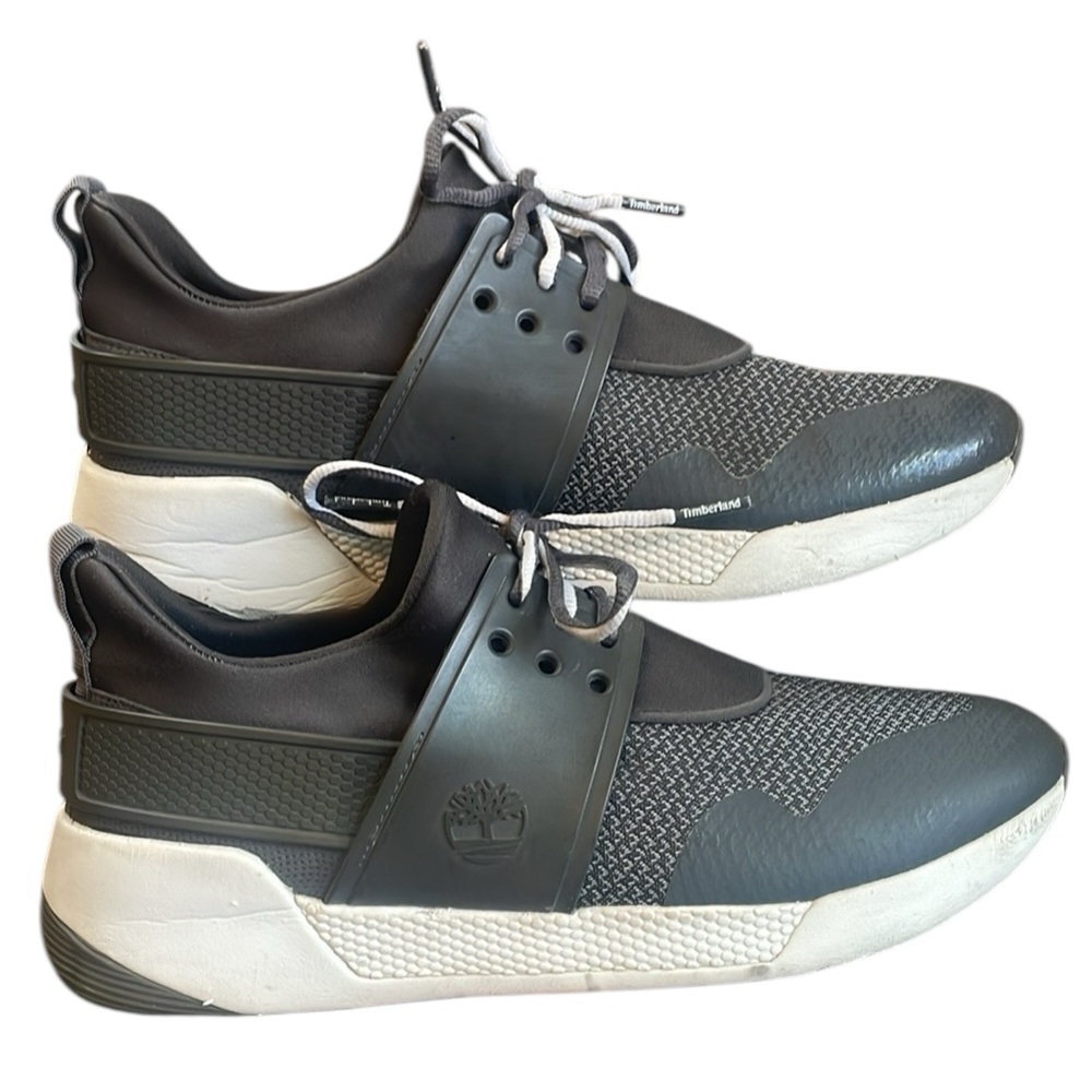Timberland Kiri Up Sneakers Women’s 9 Gray Knit Athletic Shoes